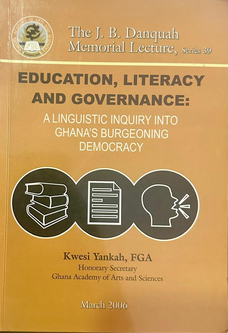 Education, Literacy, And Governance